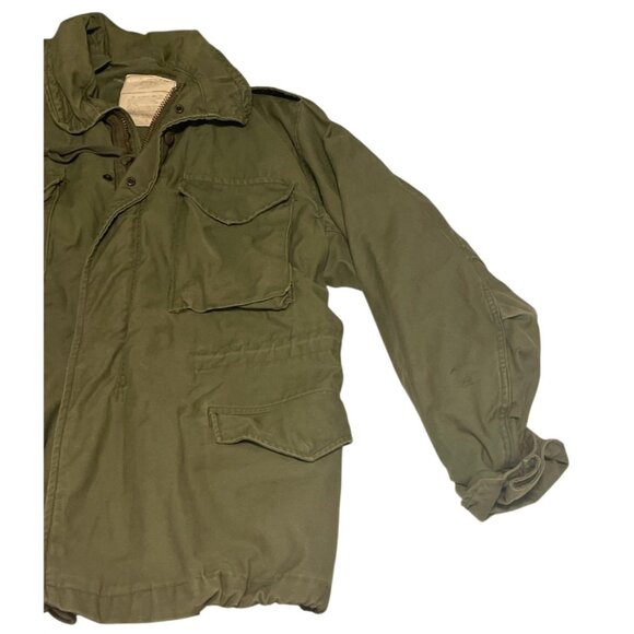 Vintage Vietnam War U.S. Army M-65 Field Jacket OG-107 Large Regular 1968 - Picture 5 of 11